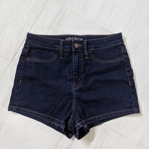 Denim High Waisted Shorts